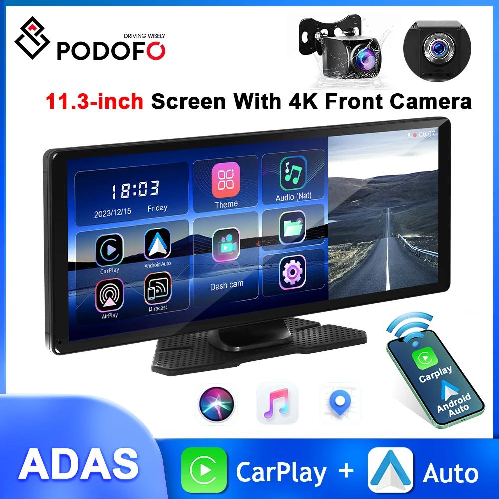 Podofo  ī޶ ADAS ڵ  ī÷, ȵ̵ ڵ IPS , ÷, ȵ̵ ĳƮ  , 11.3 ġ 2.5D DVR, 4K